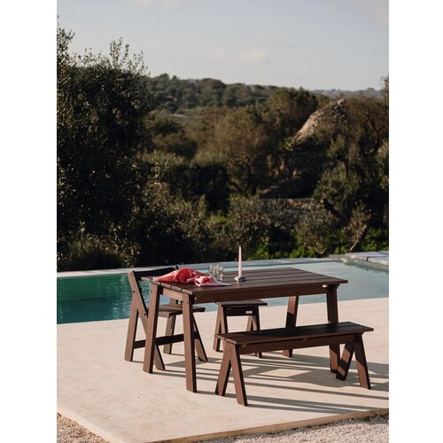 Noo.ma Vrtni stol od masivnog bora 77x140 cm Navo &amp;ndash; Slike