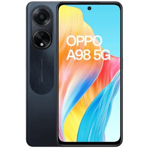 Oppo Pametni telefon Reno A98 5G 6.72&amp;quot; 8Gb 256Gb Dual Sim Cool Black, (21157507) Slike