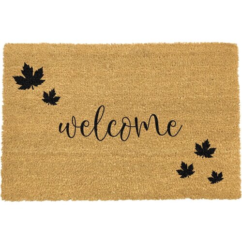 Artsy Doormats crni otirač od prirodnih kokosovih vlakana Welcome Autumn, 40 x 60 cm Cijene