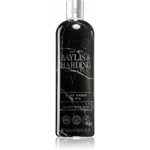 Baylis & Harding Elements Dark Amber & Fig luksuzni gel za tuširanje 500 ml
