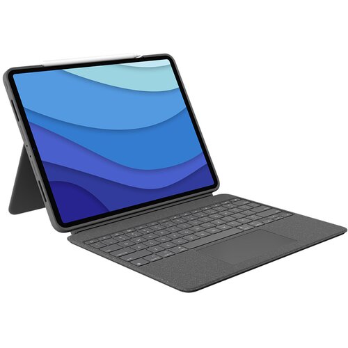 Logitech Combo Touch ovitek z brezžično tipkovnico za iPad Pro 12.9 palčni s slovenskimi tipkami Slike