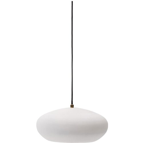 Kave Home Bijela viseća svjetiljka s metalnim sjenilom &amp;oslash; 40 cm Inda &amp;ndash; Slike
