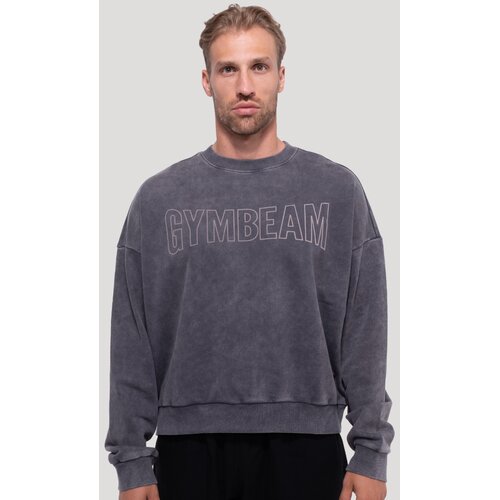 GymBeam Majica Persistence Washed Gray XL Slike