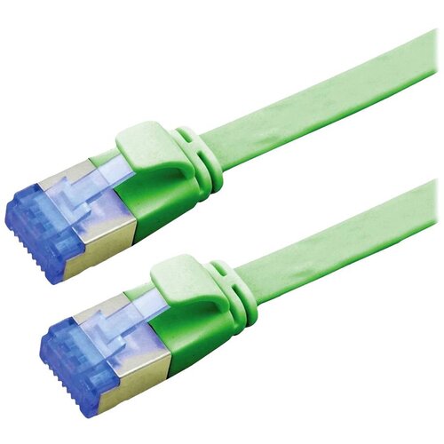 Value 21992140 RJ45 omrežni kabel\, Patch kabel CAT 6a F/UTP 0.50 m zelena 1 kos, (20630748) Cene