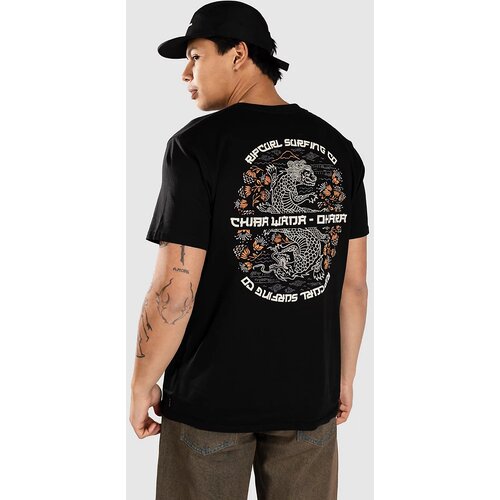 Rip Curl Desti Animals T-shirt black Slike