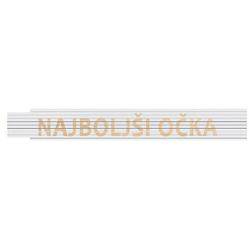 HEKA Zložljivi meter (Dolžina: 2 m, Bela, Natis: NAJBOLJŠI OČKA) Cene