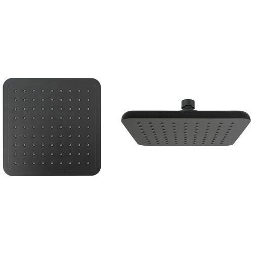 STIL Glava tu&scaron;a 200 x 200 mm mat crna Cijene