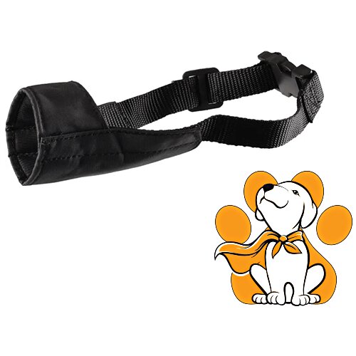 Flamingo korpa Za Pse Sa Podesivom Klik Kopčom, Crna, Max 18.5cm Cene