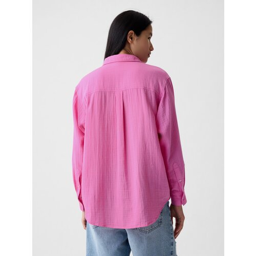 GAP Oversize Muslin Shirt - Women Cene