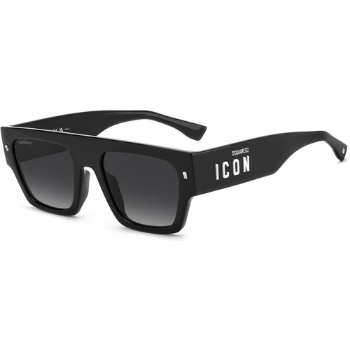 Dsquared2 ICON0031/S 807/9O ONE SIZE (55) Črna/Siva Slike