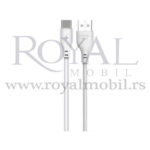  usb kabal acl ACK-50 type-c 2A 200cm bela Cene