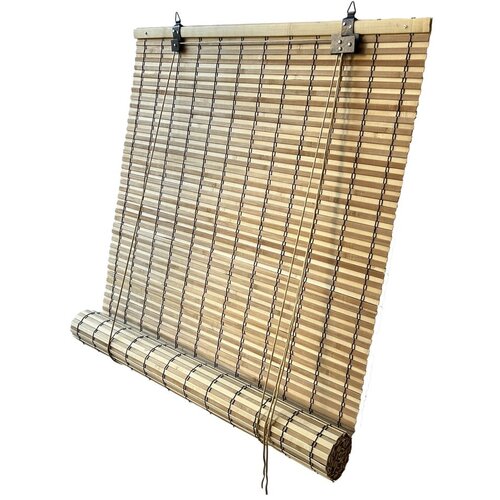 Gardinia bambusov rolo v naravni barvi 100x160 cm java Slike