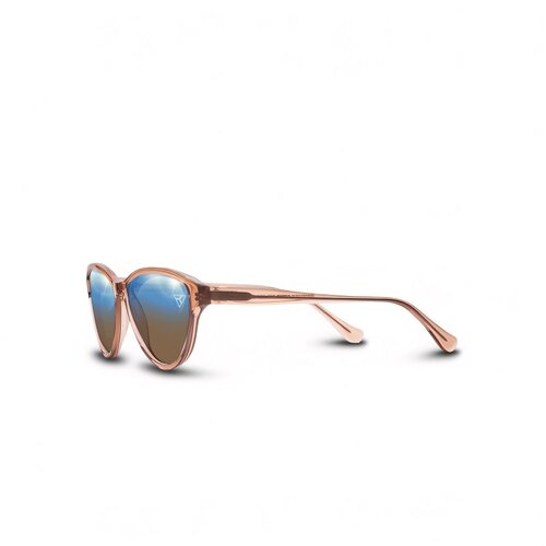 Zepter Hyperlight Eyewear Women Light Brown Blue Mirror Lenses Cene