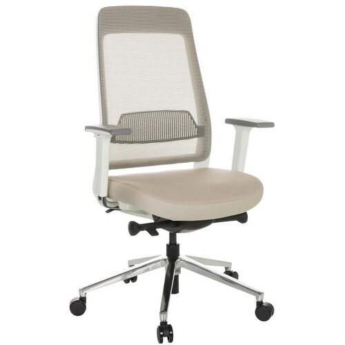 MID.YOU Pisarniški Stol Chiaro T2 White, Bež, Siva Cene