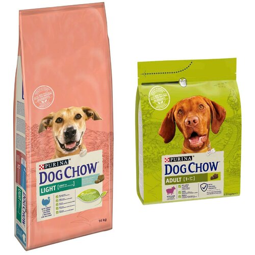  14 kg PURINA Dog Chow + 2,5 Adult janjetina gratis! - Adult Light puretina Cijene