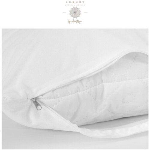LUXURY ATELIER DESIGN Zaštita za jastuk nepromočiva bela 50x70 Cene