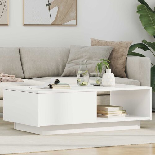  Kava Stol s ladicama Bijelo 95 x 55 x 31 cm Konstruirano drvo Cene