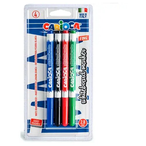 Carioca whiteboard flomasteri za ploču 2,8mm - 4kom Cijene