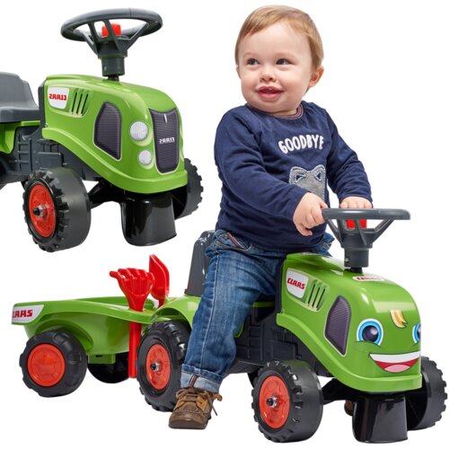 Falk traktor s prikolicom Class - zeleni 12mj+ Cene