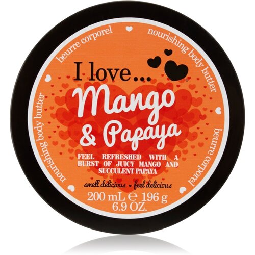 I love... Puter za telo Mango i papaja, 200ml Slike