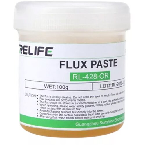Relife pasta (flux) u boci RL-428 100 g Slike