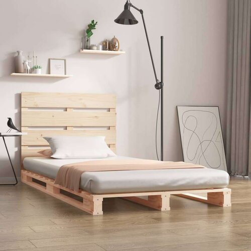  Posteljni okvir 90x200 cm trdna borovina Cene