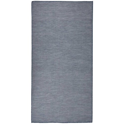 Furnova Zunanja preproga ploščato tkanje 100x200 cm modra, (21930811) Cene