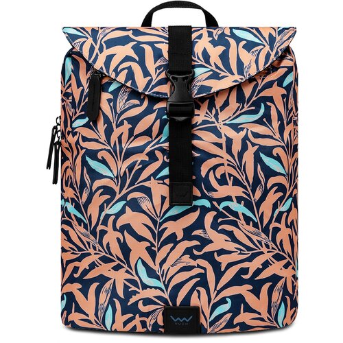 Vuch Corbin Leaves Apricot Backpack Slike