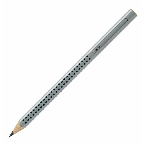 Faber-castell grafitni svinčnik Grip Jumbo, B, siv