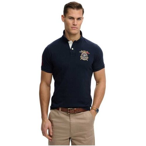 Superdry teget muška polo majica Cene