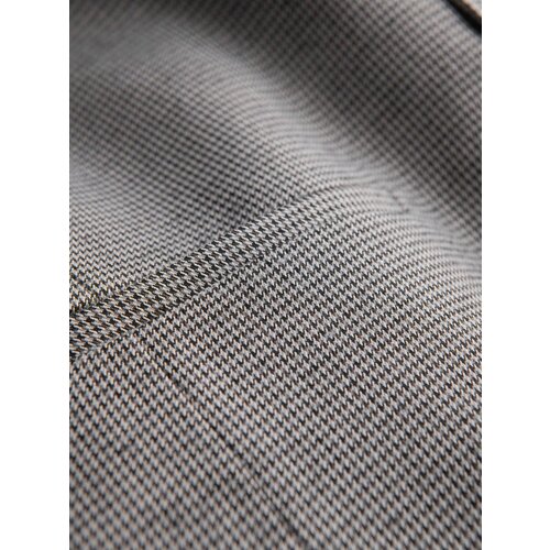 Ombre Men's jacquard casual vest without lapels - gray Cene
