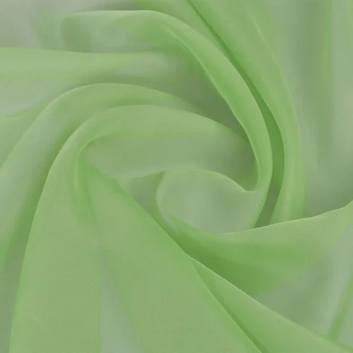 vidaXL Tkanina voile 1,45 x 20 m zelene barve