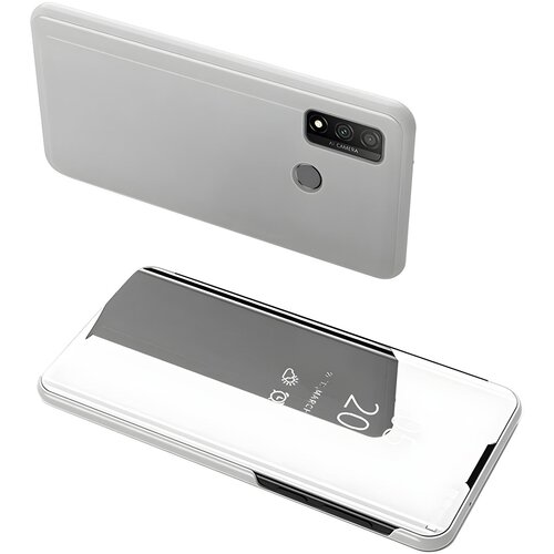  Futrola Clear View za Huawei P Smart 2020 - Srebrna KP8947 Cijene