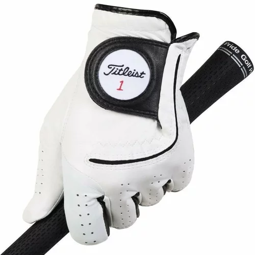 Titleist Players Flex Womens Golf Glove 2020 Left Hand for Right Handed Golfers White L
