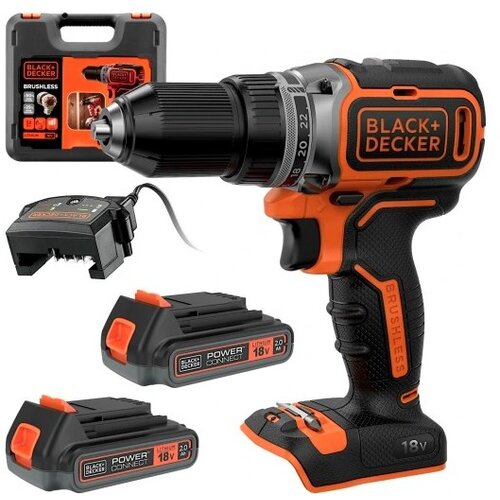 Black & Decker BD WKRĘTARKA 18V BL186KB 52Nm 2x2,0Ah BL Cijene