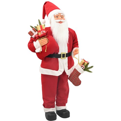 Figura Djed Božićnjak Crvena 110 cm Poliester Slike