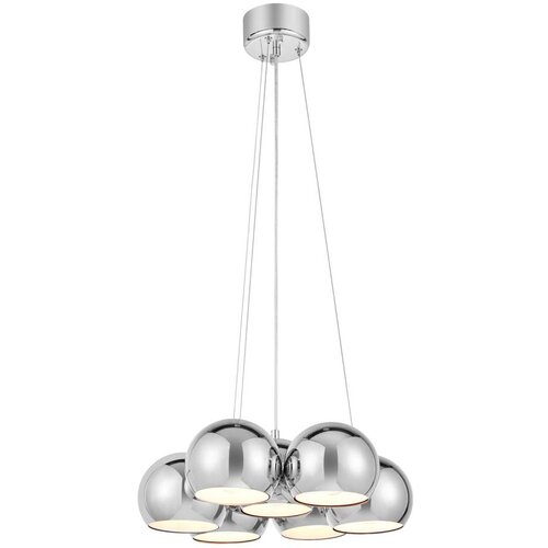 Marksl&amp;ouml;jd 109167 - Luster na sajli CUPOLO 7xE14/40W/230V sjajni hrom Slike