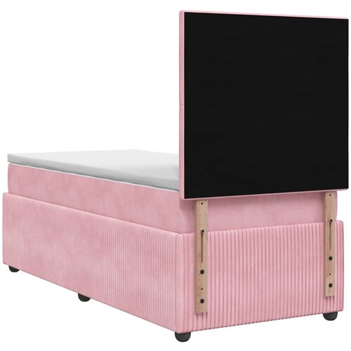  Boxspring krevet s madracem Ružičasta 80 x 200 cm Bar&amp;scaron;un Slike