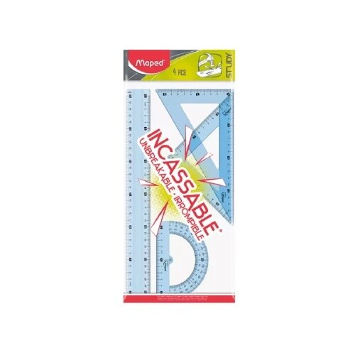 Maped lenjiri set study 30cm plavi ( m981710 ) Cene