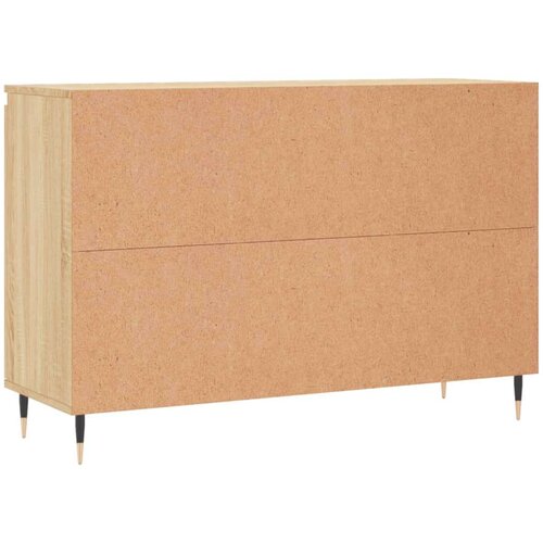 VidaXL Komoda boja hrasta sonome 104x35x70 cm od konstruiranog drva Slike