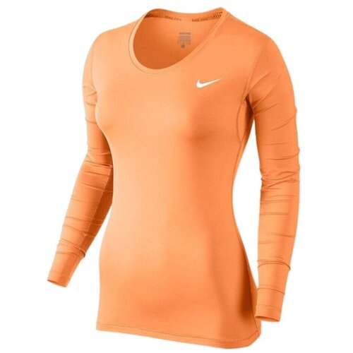 Nike Majice z dolgimi rokavi Dri-fit Oranžna Cene