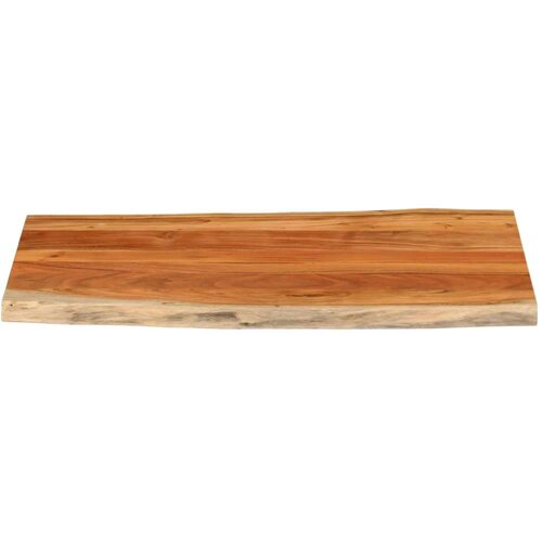 VidaXL Stolna ploča 100x60x2,5 cm pravokutna bagremovo drvo živi rub Slike