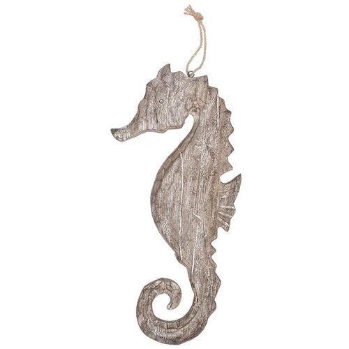 Maredecor Ukrasni drveni morski konjić 52 cm Cene
