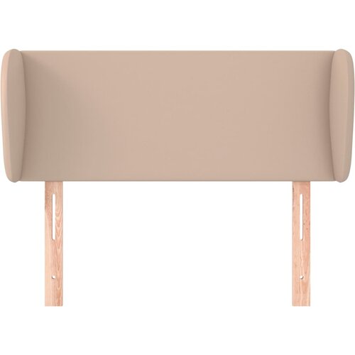  Uzglavlje s u&amp;scaron;ima boja cappuccina 93x23x78/88 cm umjetna koža Slike