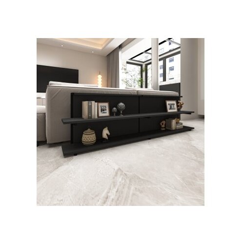 Hanah home Club sto Mela, 180x52x22 cm, Crni Slike