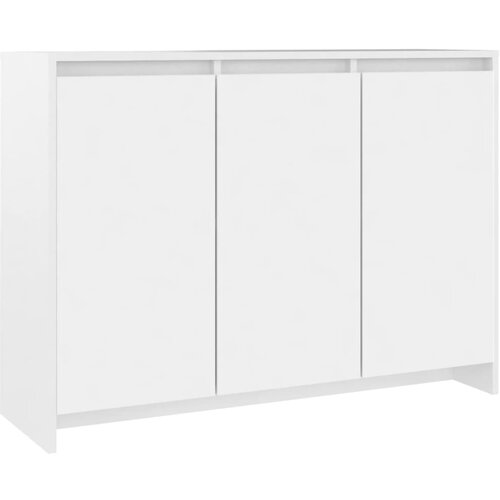 vidaXL Komoda bela 102x33x75 cm iverna plošča, (20656458) Cene