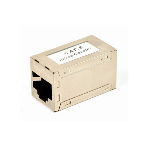 FTP shielded Cat 6 Lan coupler, GEMBIRD NCA-LC6S-01 Slike