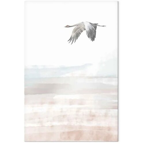  Slika - Crane\&amp;#039;s Flight (1 Part) Vertical 60x90 Premium Print Slike