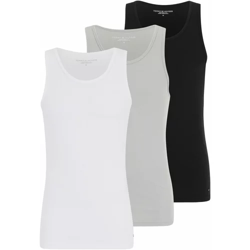 Tommy Hilfiger Underwear Spodnja majica siva / črna / bela