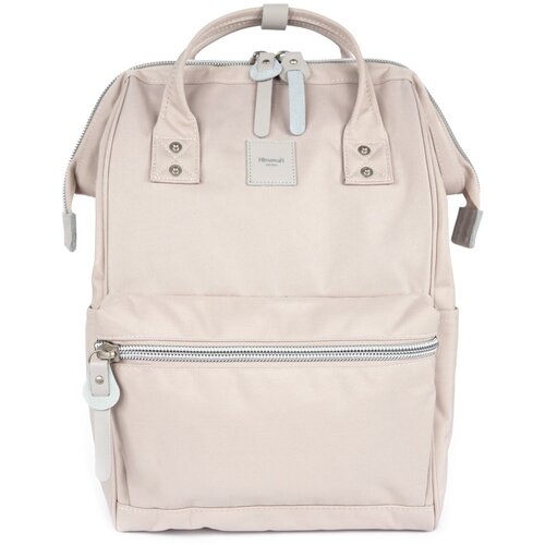 Himawari Unisex's Backpack tr22254-15 Light Pink/Grey Pink Slike